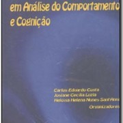 Capa do livro primeiros passos em análise do comportamento cognição vol. 1