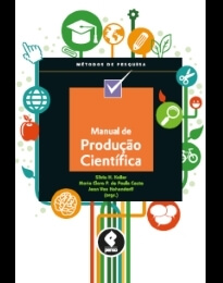 Capa do livro Manual produtacao cientifica